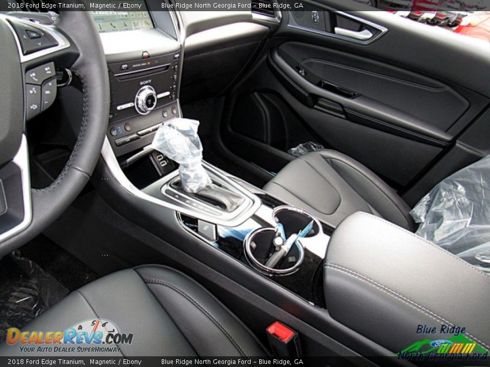 2018 Ford Edge Titanium Magnetic / Ebony Photo #22