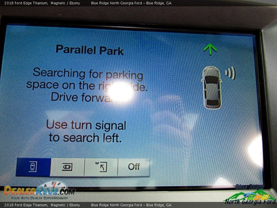 2018 Ford Edge Titanium Magnetic / Ebony Photo #23