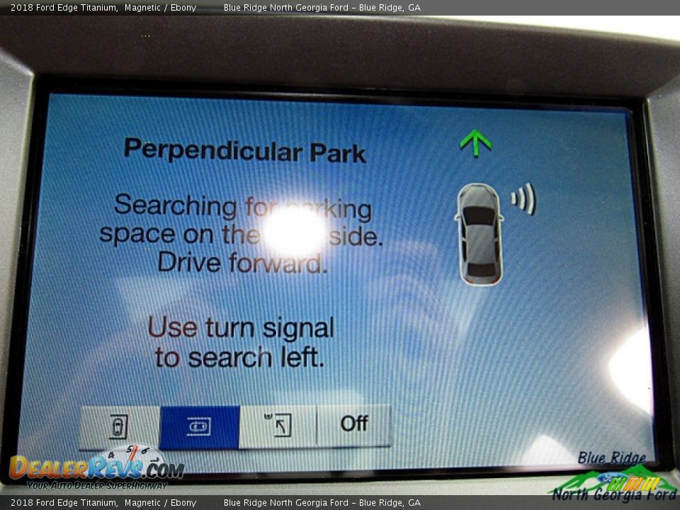 2018 Ford Edge Titanium Magnetic / Ebony Photo #24