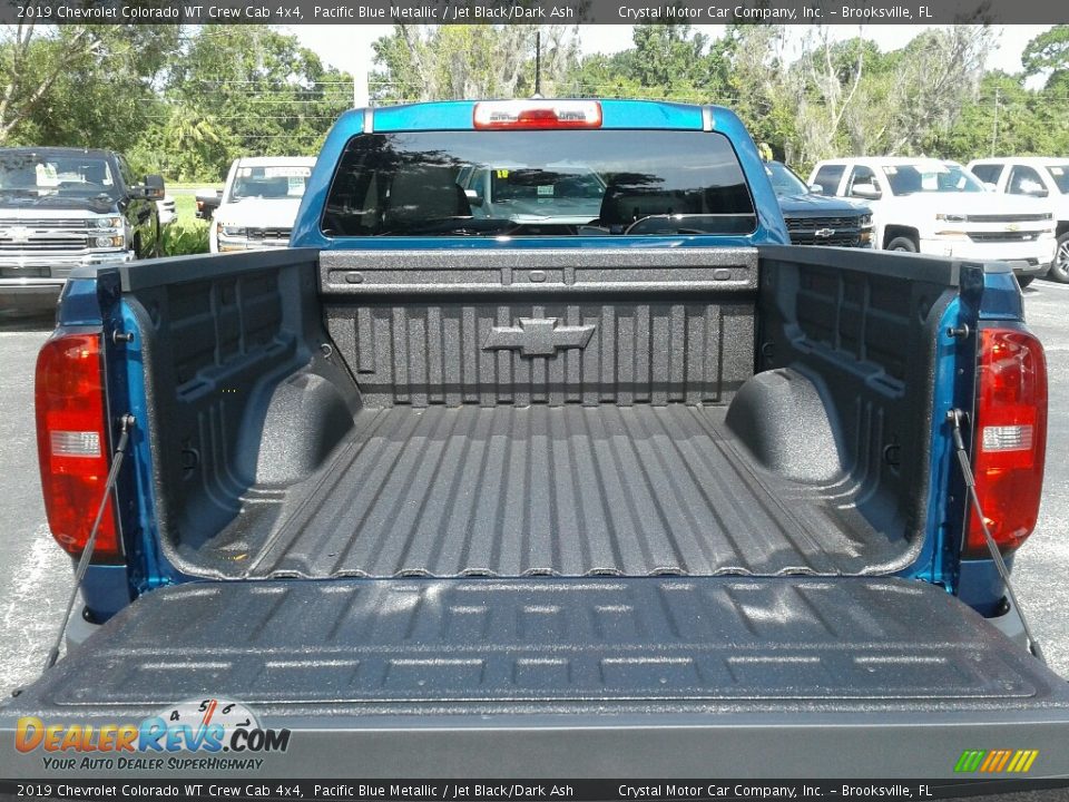 2019 Chevrolet Colorado WT Crew Cab 4x4 Pacific Blue Metallic / Jet Black/Dark Ash Photo #19