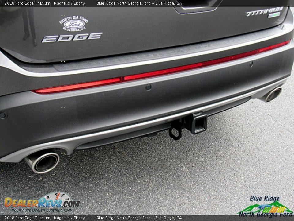 2018 Ford Edge Titanium Magnetic / Ebony Photo #26