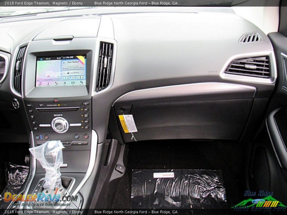 2018 Ford Edge Titanium Magnetic / Ebony Photo #29