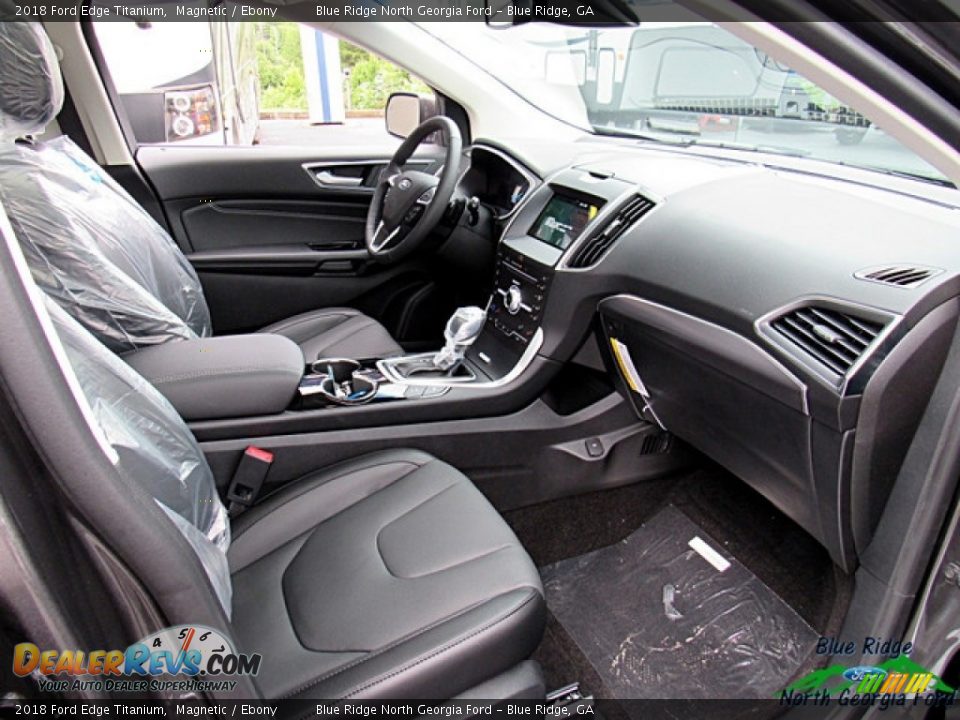 2018 Ford Edge Titanium Magnetic / Ebony Photo #32