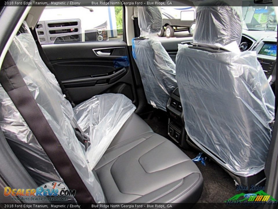 2018 Ford Edge Titanium Magnetic / Ebony Photo #33