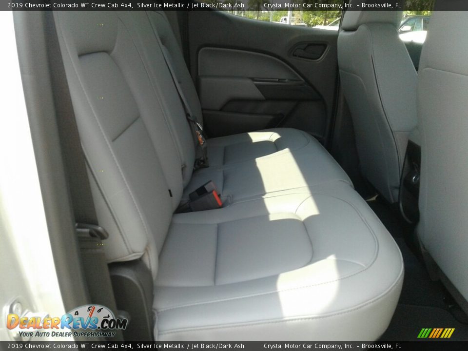 2019 Chevrolet Colorado WT Crew Cab 4x4 Silver Ice Metallic / Jet Black/Dark Ash Photo #11