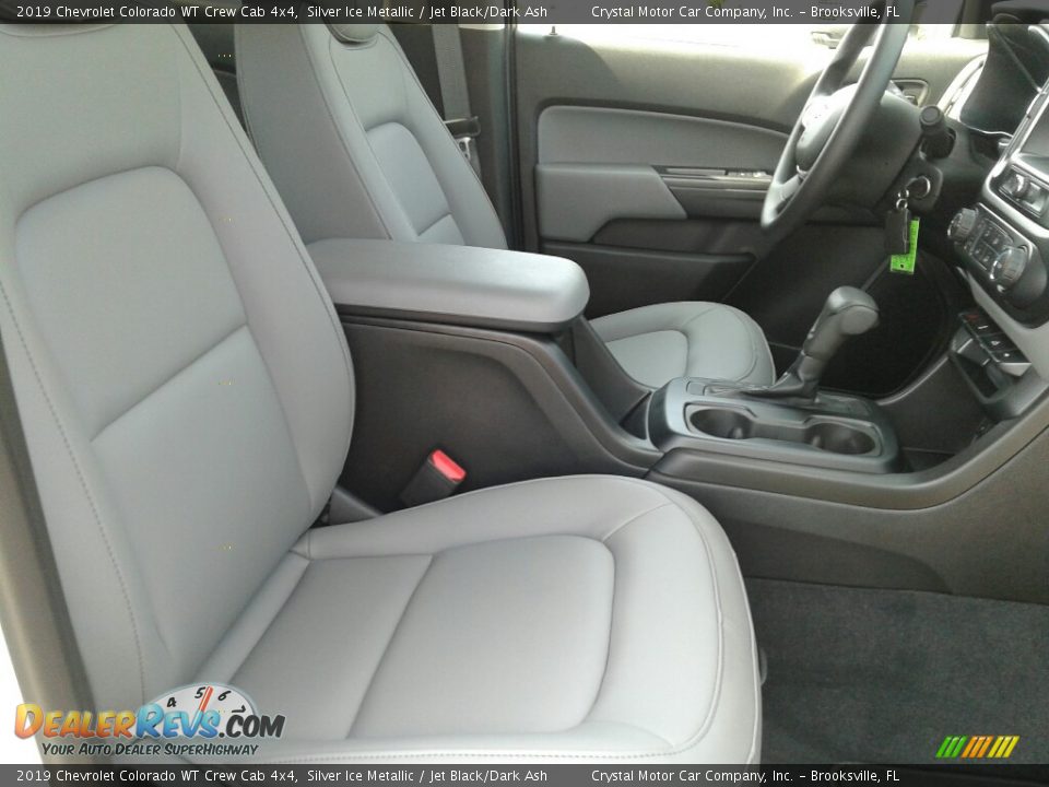 2019 Chevrolet Colorado WT Crew Cab 4x4 Silver Ice Metallic / Jet Black/Dark Ash Photo #12