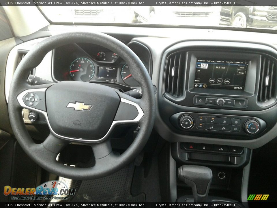 2019 Chevrolet Colorado WT Crew Cab 4x4 Silver Ice Metallic / Jet Black/Dark Ash Photo #13