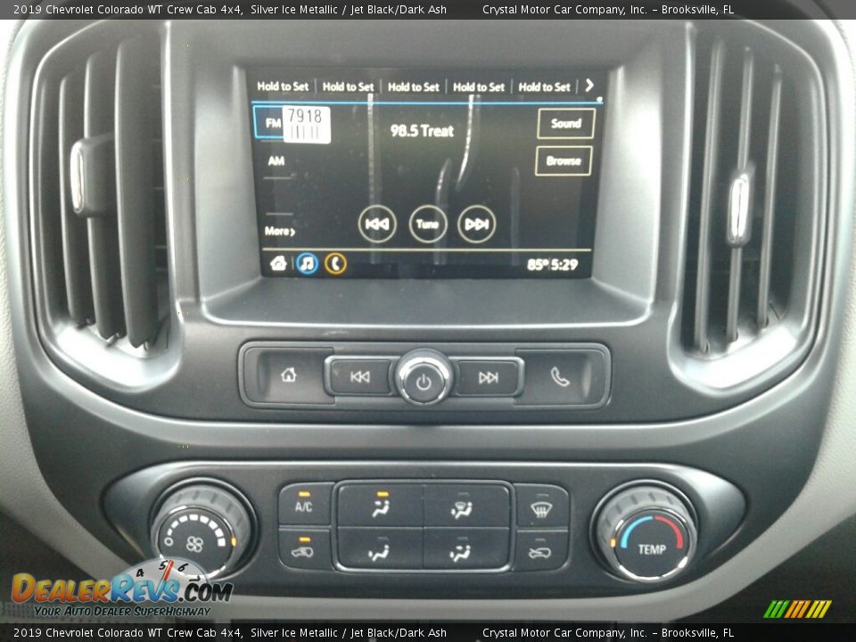 2019 Chevrolet Colorado WT Crew Cab 4x4 Silver Ice Metallic / Jet Black/Dark Ash Photo #15