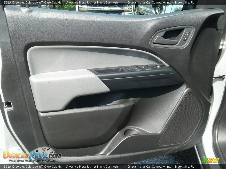 2019 Chevrolet Colorado WT Crew Cab 4x4 Silver Ice Metallic / Jet Black/Dark Ash Photo #17