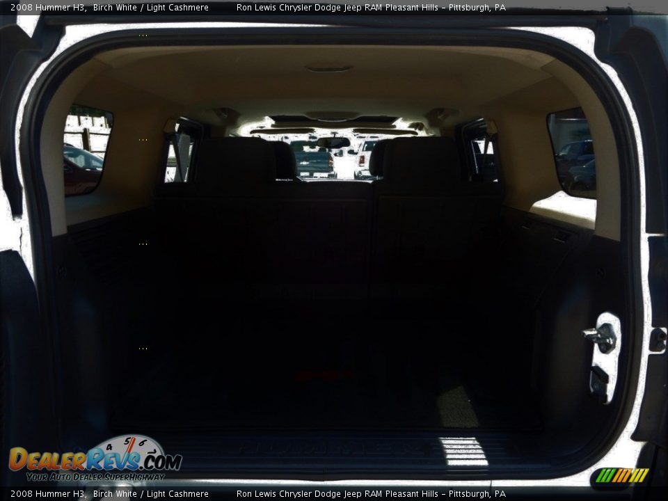 2008 Hummer H3 Birch White / Light Cashmere Photo #5