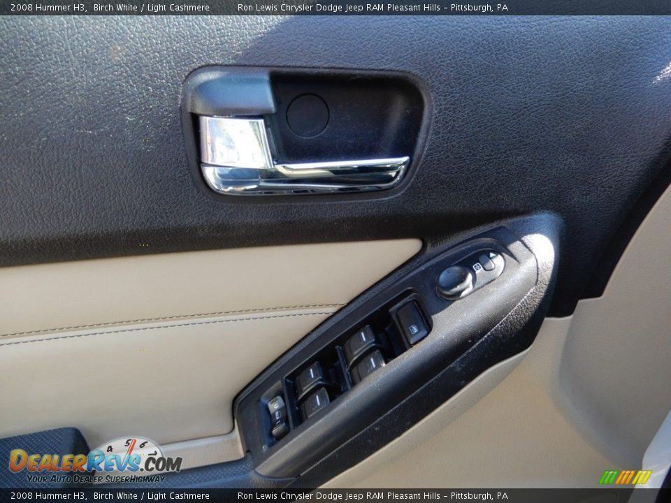 2008 Hummer H3 Birch White / Light Cashmere Photo #14