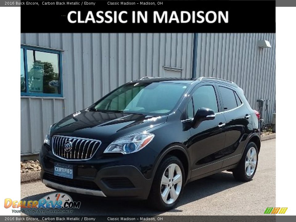 2016 Buick Encore Carbon Black Metallic / Ebony Photo #1