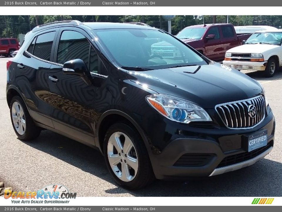 2016 Buick Encore Carbon Black Metallic / Ebony Photo #2