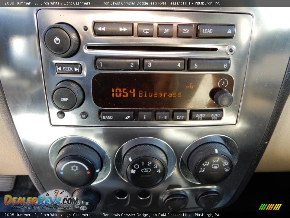2008 Hummer H3 Birch White / Light Cashmere Photo #19