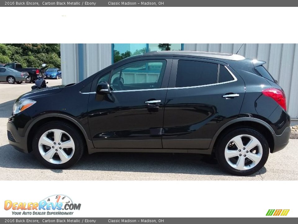 2016 Buick Encore Carbon Black Metallic / Ebony Photo #6