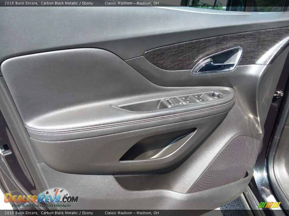 2016 Buick Encore Carbon Black Metallic / Ebony Photo #7