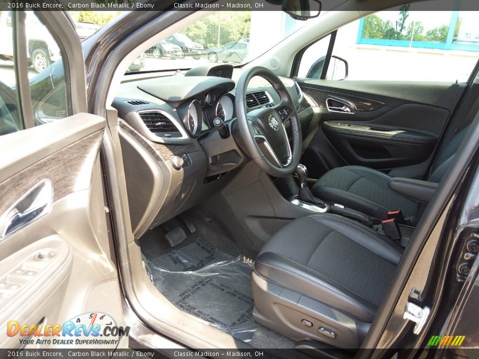 2016 Buick Encore Carbon Black Metallic / Ebony Photo #8