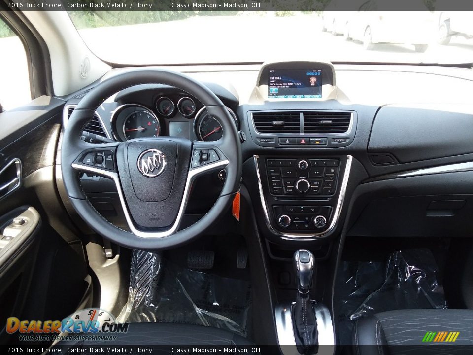 2016 Buick Encore Carbon Black Metallic / Ebony Photo #9