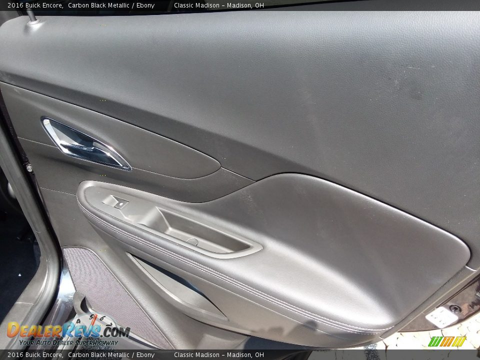 2016 Buick Encore Carbon Black Metallic / Ebony Photo #14
