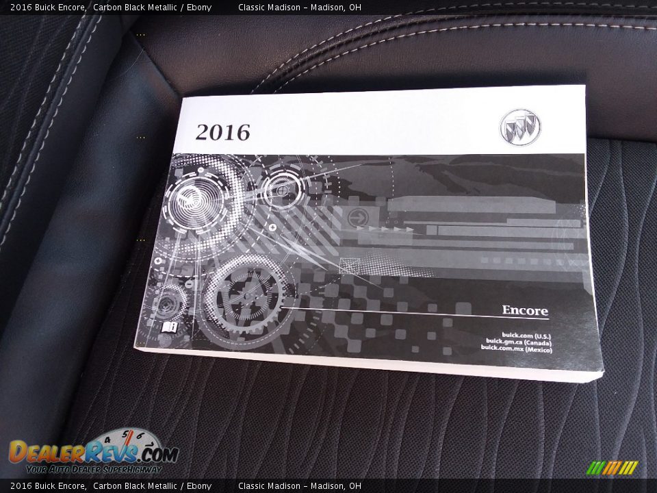 2016 Buick Encore Carbon Black Metallic / Ebony Photo #18