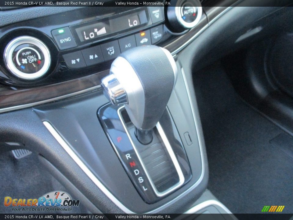 2015 Honda CR-V LX AWD Basque Red Pearl II / Gray Photo #16