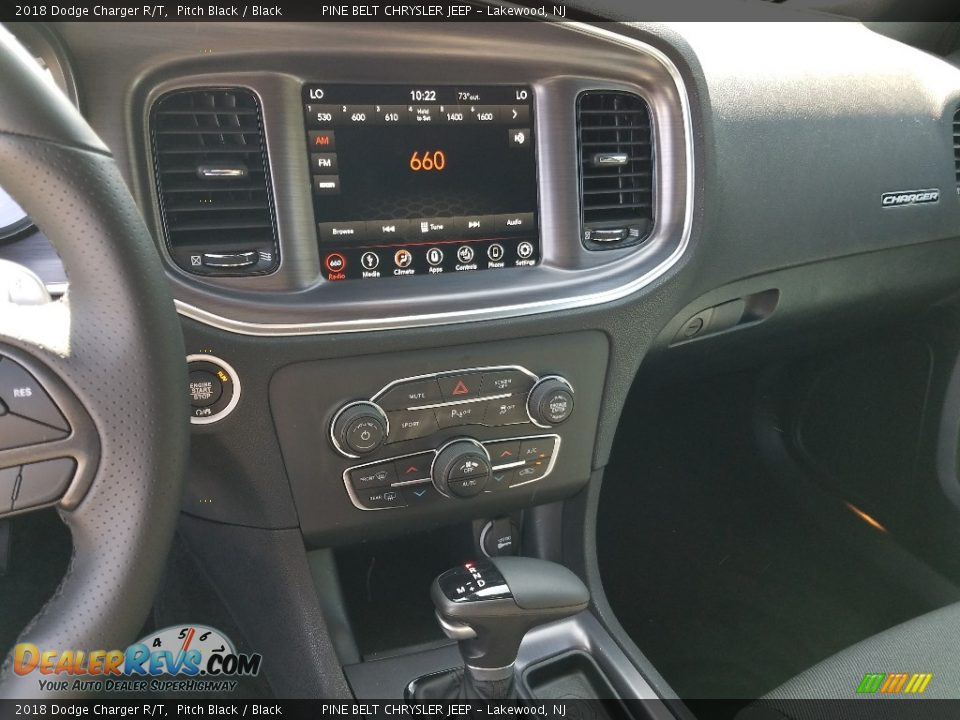 2018 Dodge Charger R/T Pitch Black / Black Photo #4