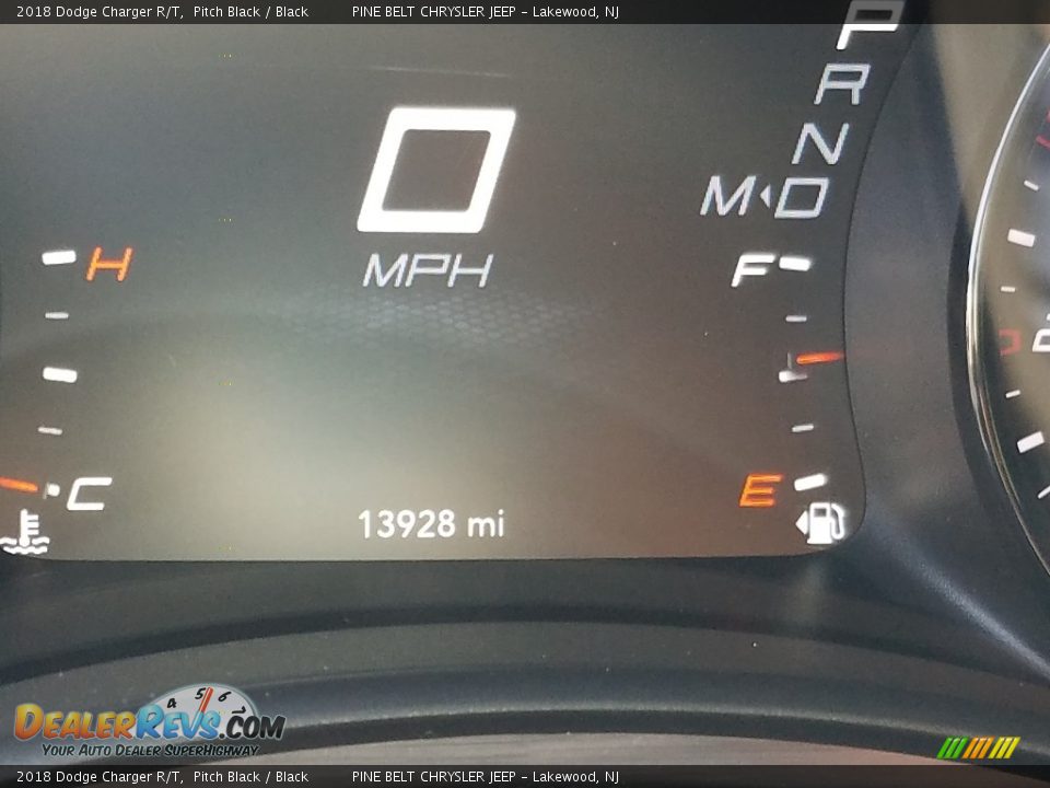 2018 Dodge Charger R/T Pitch Black / Black Photo #5