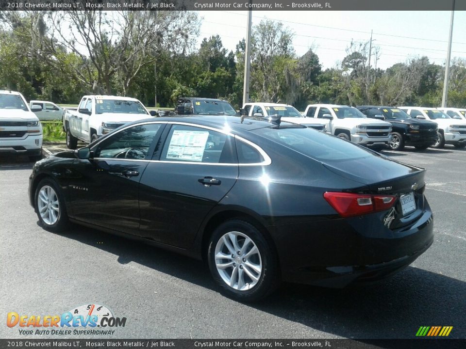 2018 Chevrolet Malibu LT Mosaic Black Metallic / Jet Black Photo #3