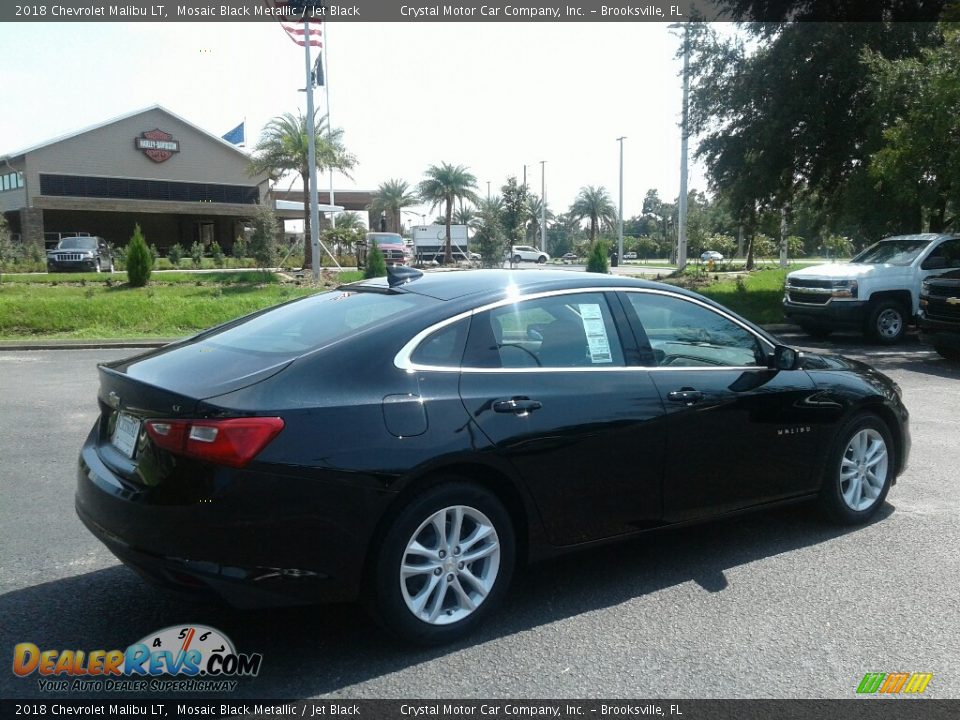 2018 Chevrolet Malibu LT Mosaic Black Metallic / Jet Black Photo #5