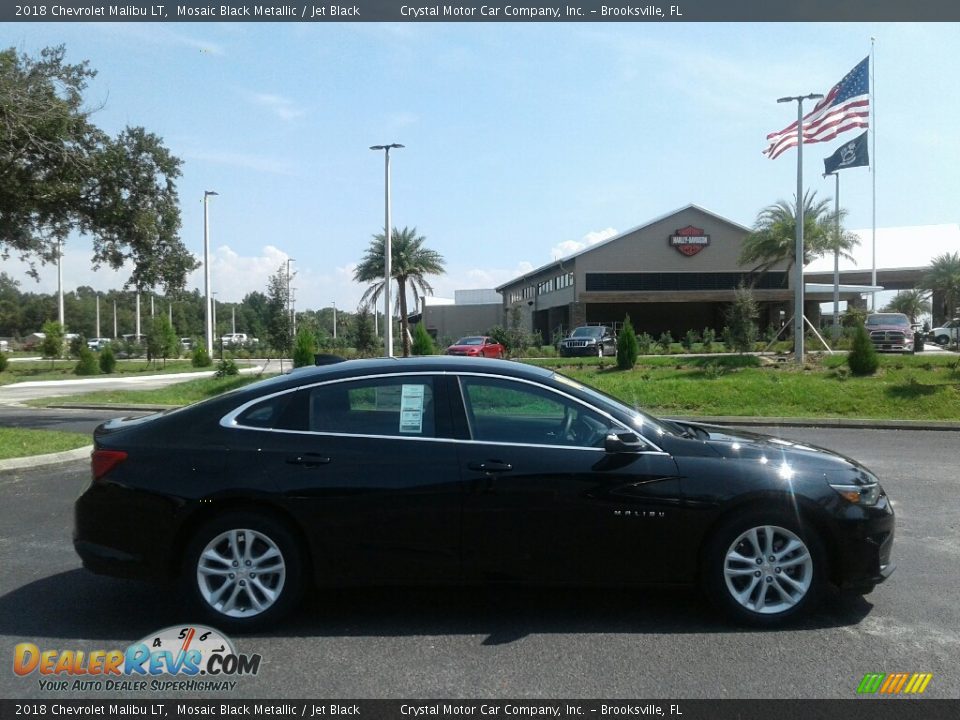 2018 Chevrolet Malibu LT Mosaic Black Metallic / Jet Black Photo #6