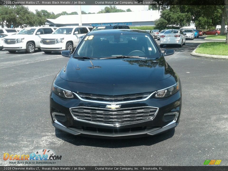 2018 Chevrolet Malibu LT Mosaic Black Metallic / Jet Black Photo #8