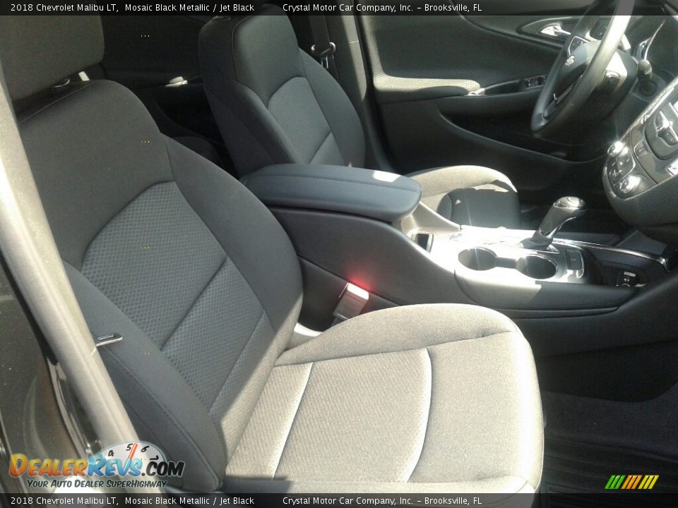 2018 Chevrolet Malibu LT Mosaic Black Metallic / Jet Black Photo #12