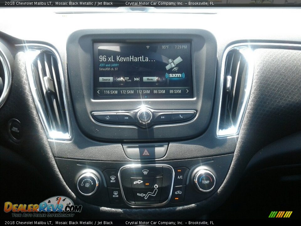 2018 Chevrolet Malibu LT Mosaic Black Metallic / Jet Black Photo #15