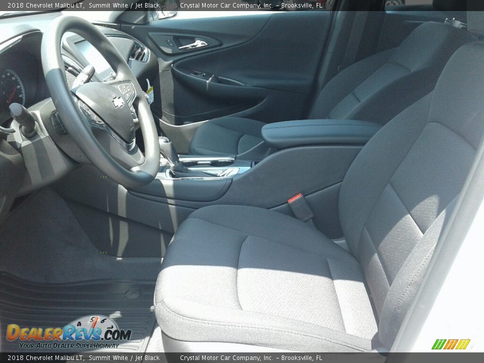 2018 Chevrolet Malibu LT Summit White / Jet Black Photo #9