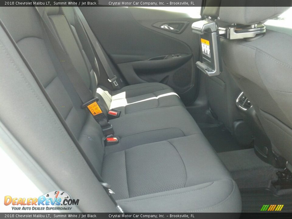 2018 Chevrolet Malibu LT Summit White / Jet Black Photo #11