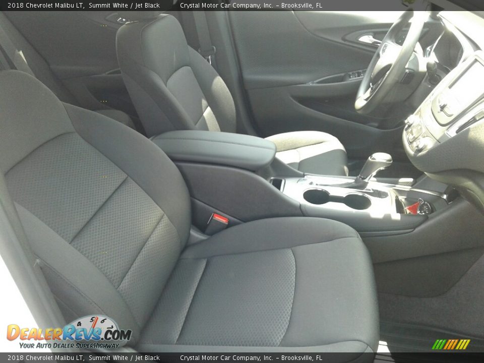 2018 Chevrolet Malibu LT Summit White / Jet Black Photo #12