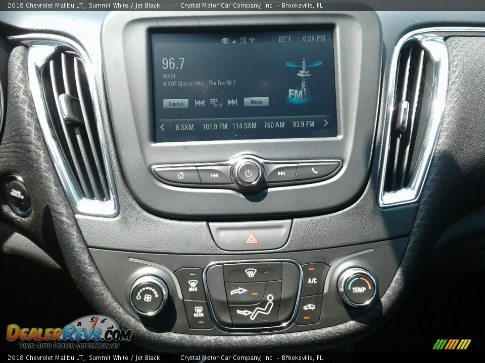 2018 Chevrolet Malibu LT Summit White / Jet Black Photo #15