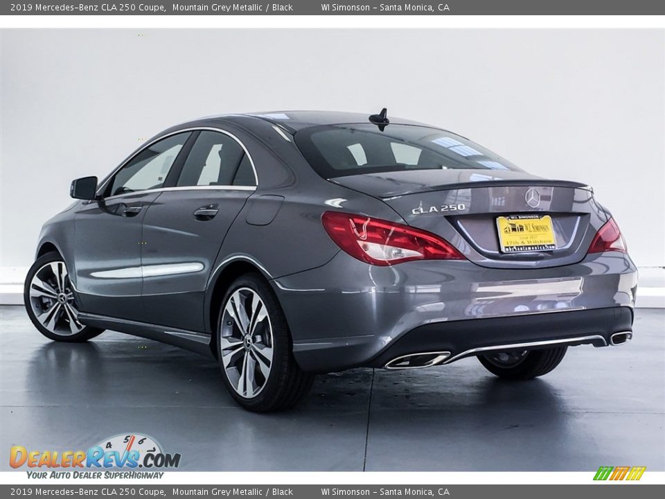 2019 Mercedes-Benz CLA 250 Coupe Mountain Grey Metallic / Black Photo #2