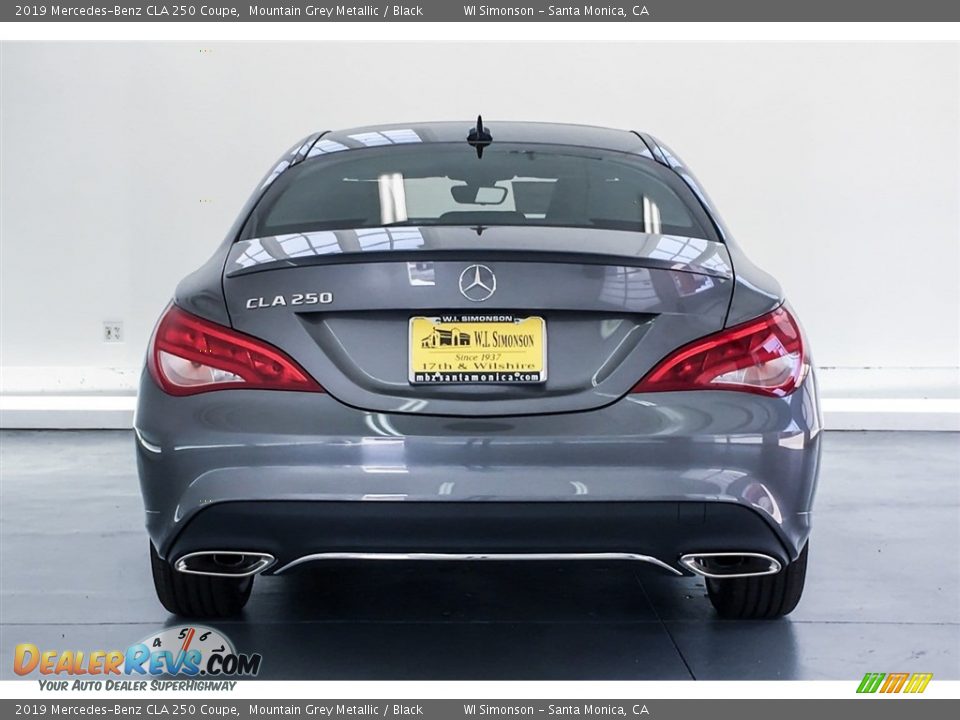 2019 Mercedes-Benz CLA 250 Coupe Mountain Grey Metallic / Black Photo #3