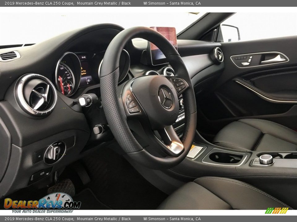 2019 Mercedes-Benz CLA 250 Coupe Mountain Grey Metallic / Black Photo #4