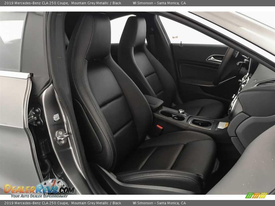 2019 Mercedes-Benz CLA 250 Coupe Mountain Grey Metallic / Black Photo #5