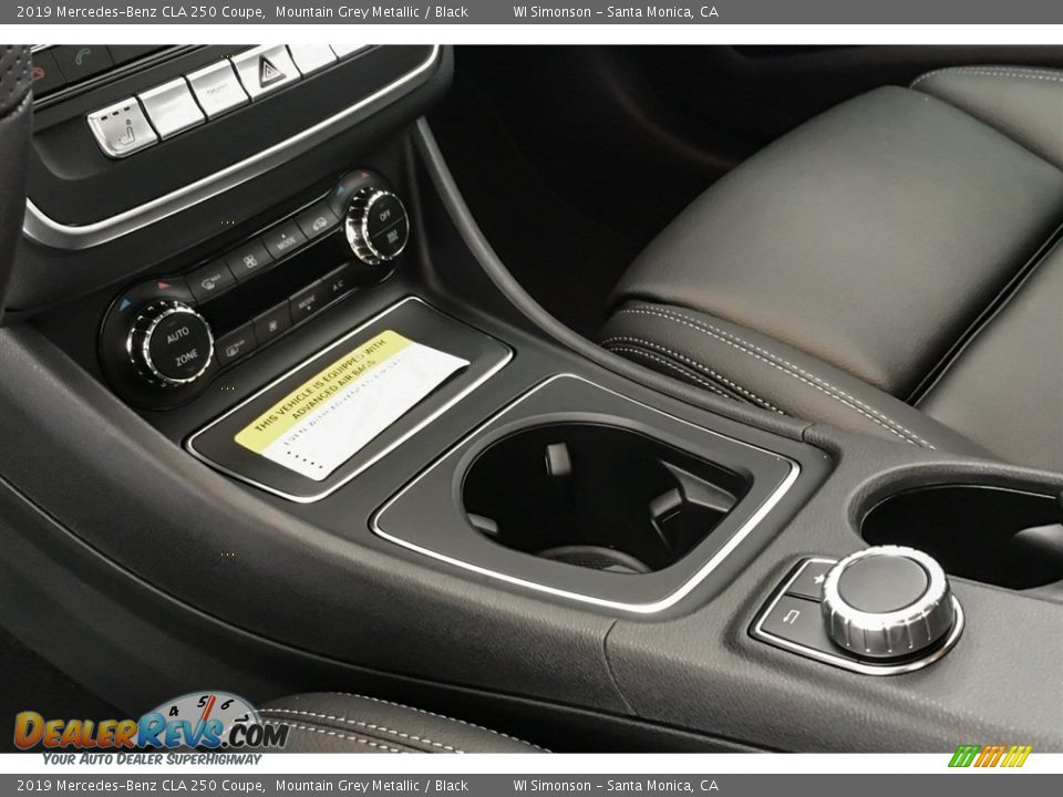2019 Mercedes-Benz CLA 250 Coupe Mountain Grey Metallic / Black Photo #7