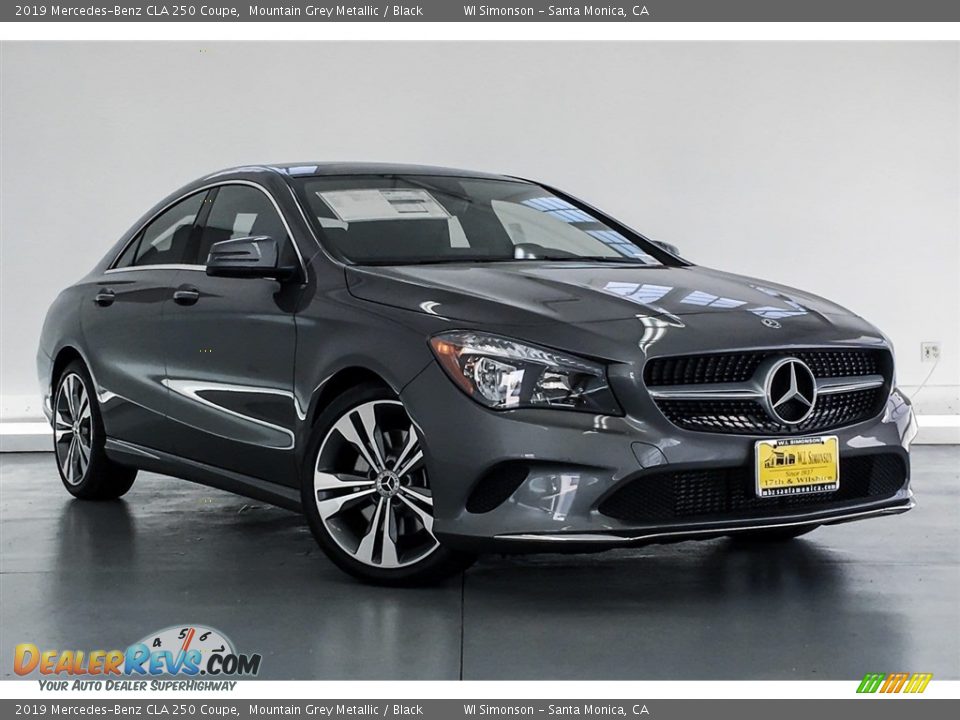 2019 Mercedes-Benz CLA 250 Coupe Mountain Grey Metallic / Black Photo #12