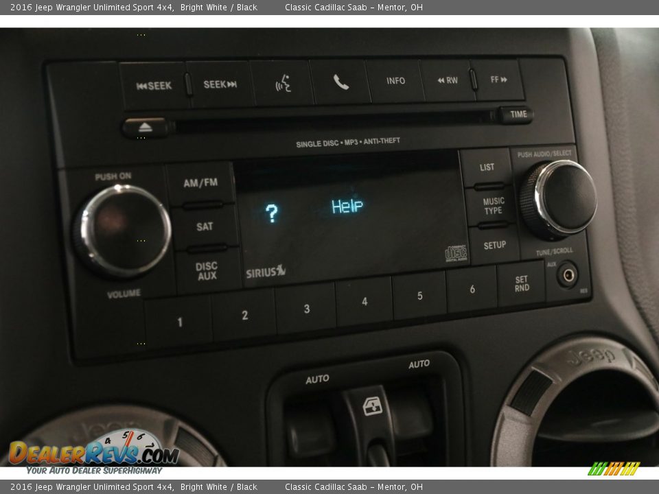 2016 Jeep Wrangler Unlimited Sport 4x4 Bright White / Black Photo #10