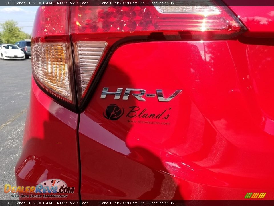 2017 Honda HR-V EX-L AWD Milano Red / Black Photo #34