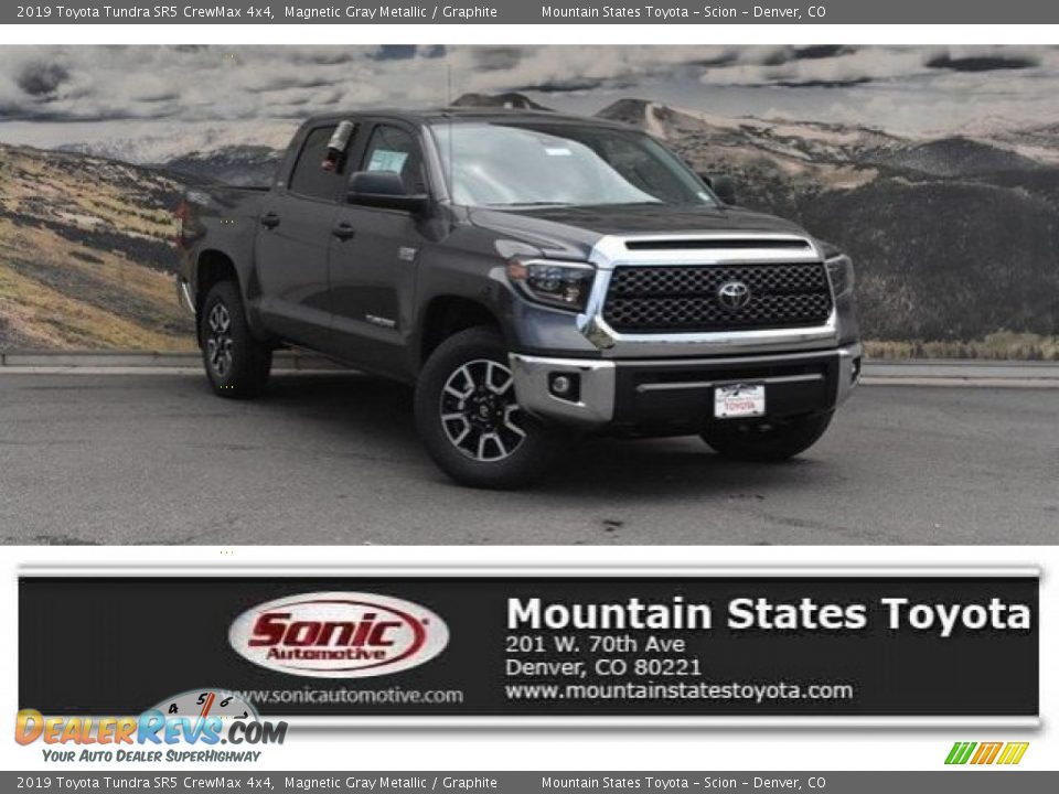 2019 Toyota Tundra SR5 CrewMax 4x4 Magnetic Gray Metallic / Graphite Photo #1