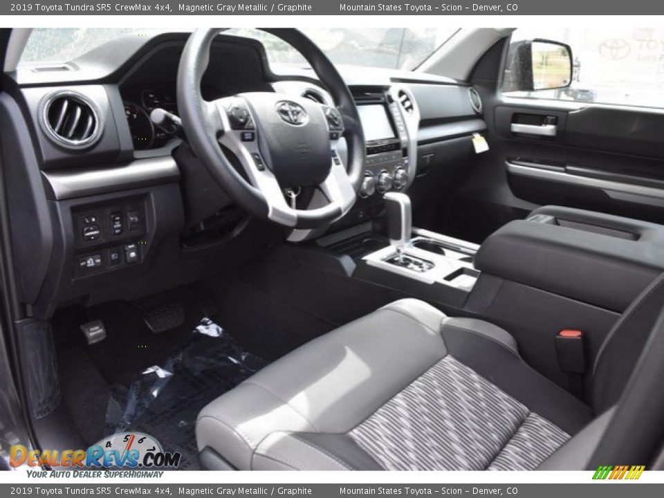 2019 Toyota Tundra SR5 CrewMax 4x4 Magnetic Gray Metallic / Graphite Photo #5