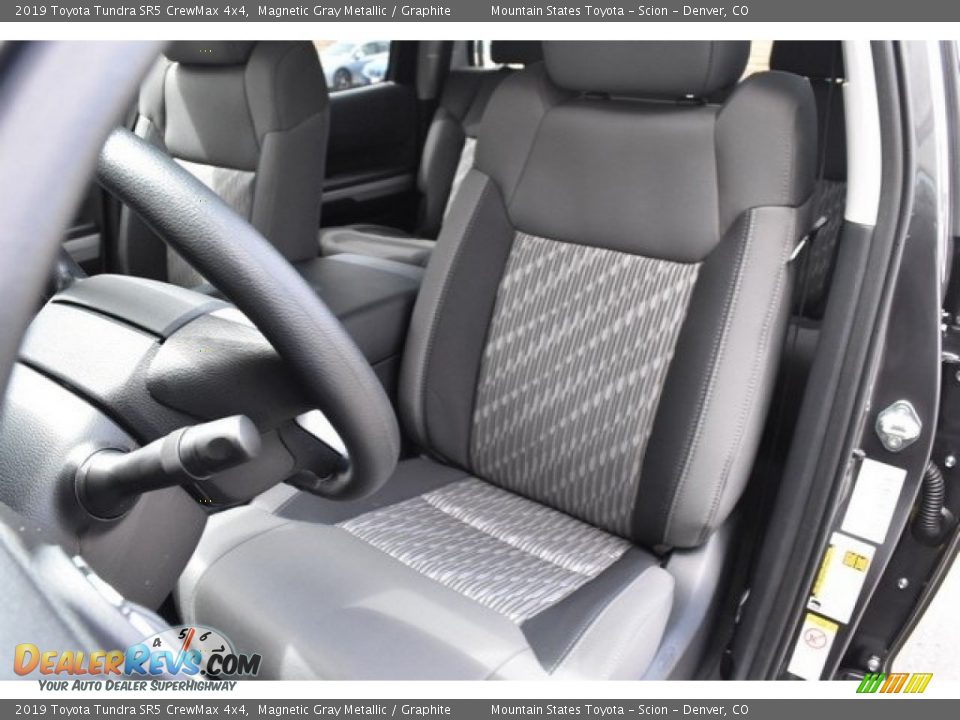 2019 Toyota Tundra SR5 CrewMax 4x4 Magnetic Gray Metallic / Graphite Photo #7