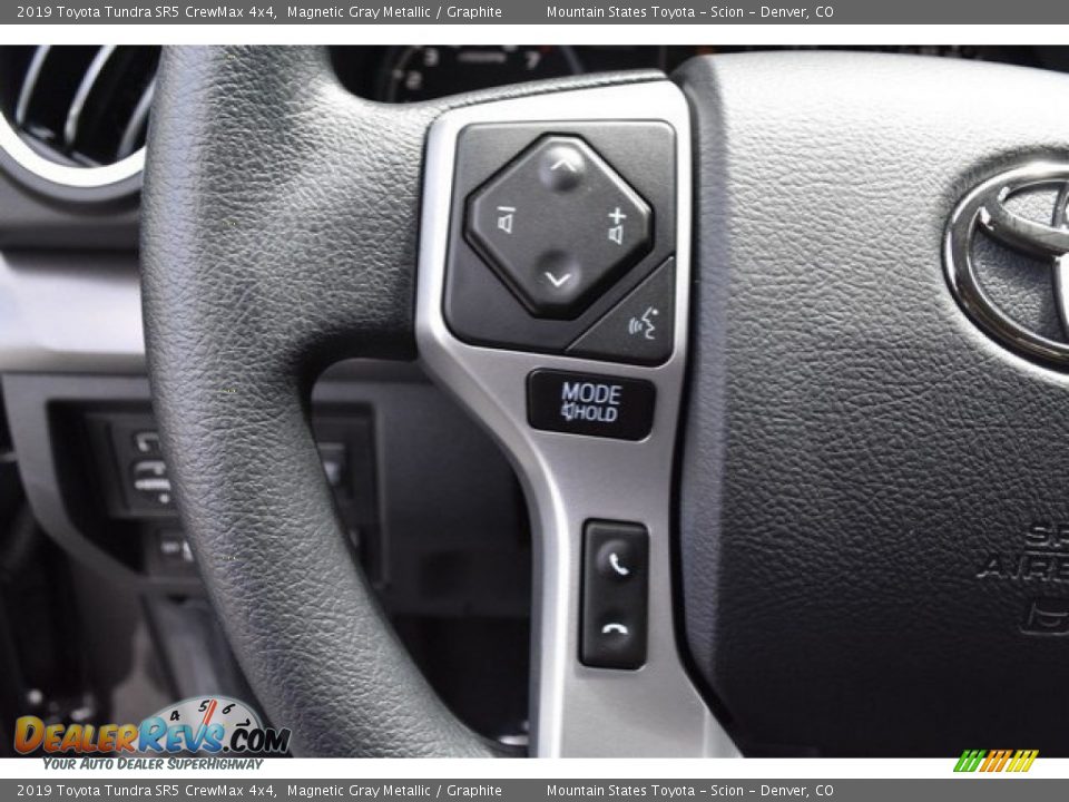 2019 Toyota Tundra SR5 CrewMax 4x4 Magnetic Gray Metallic / Graphite Photo #25
