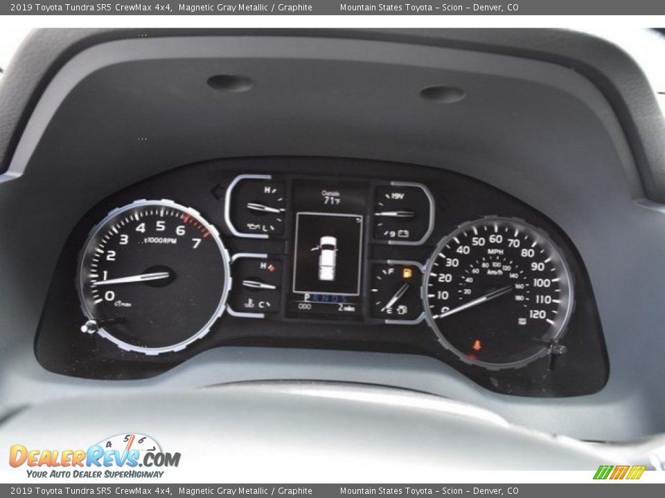 2019 Toyota Tundra SR5 CrewMax 4x4 Magnetic Gray Metallic / Graphite Photo #27